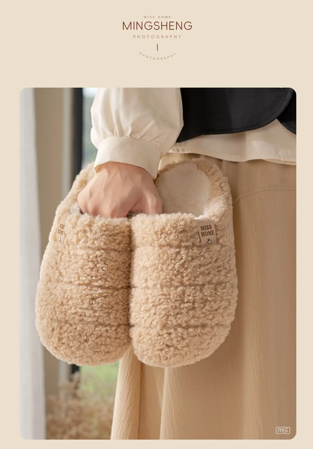 Mingsheng's New Cotton Slippers for Women in Winter, Couples' Home, Non-Slip Thick Soles, Warm Bags and Cotton Shoes for Men — feature 6