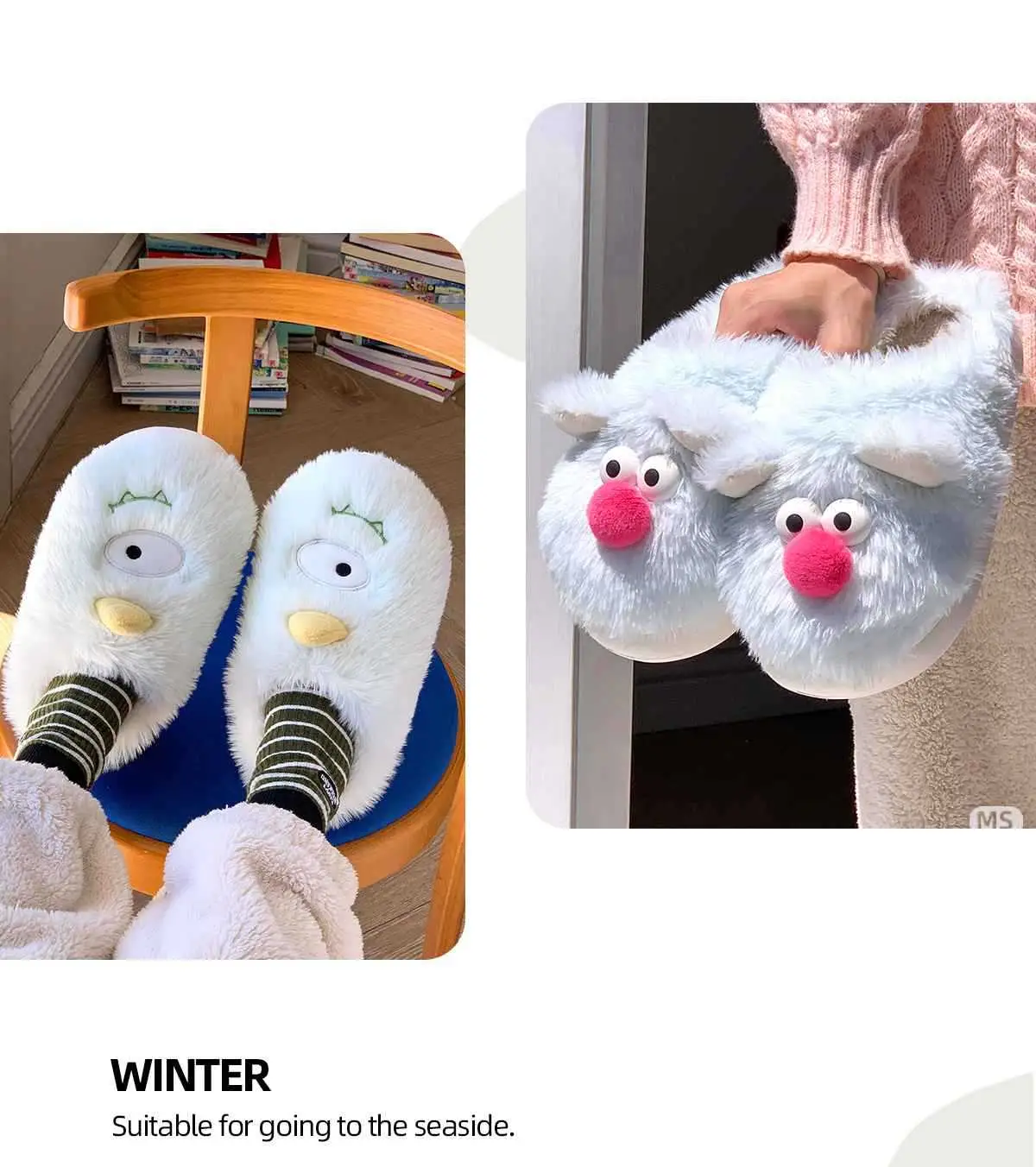 2025 Cute Cartoon Cotton Slippers for Home & Outdoor Wear — feature 6