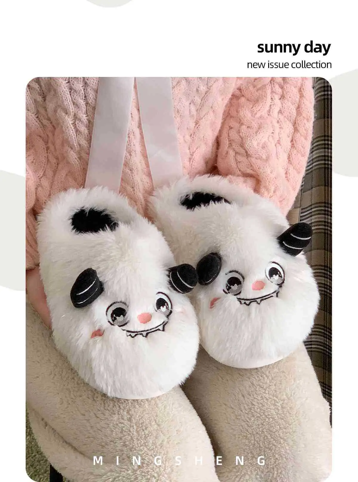 2025 Cute Cartoon Cotton Slippers for Home & Outdoor Wear — feature 9