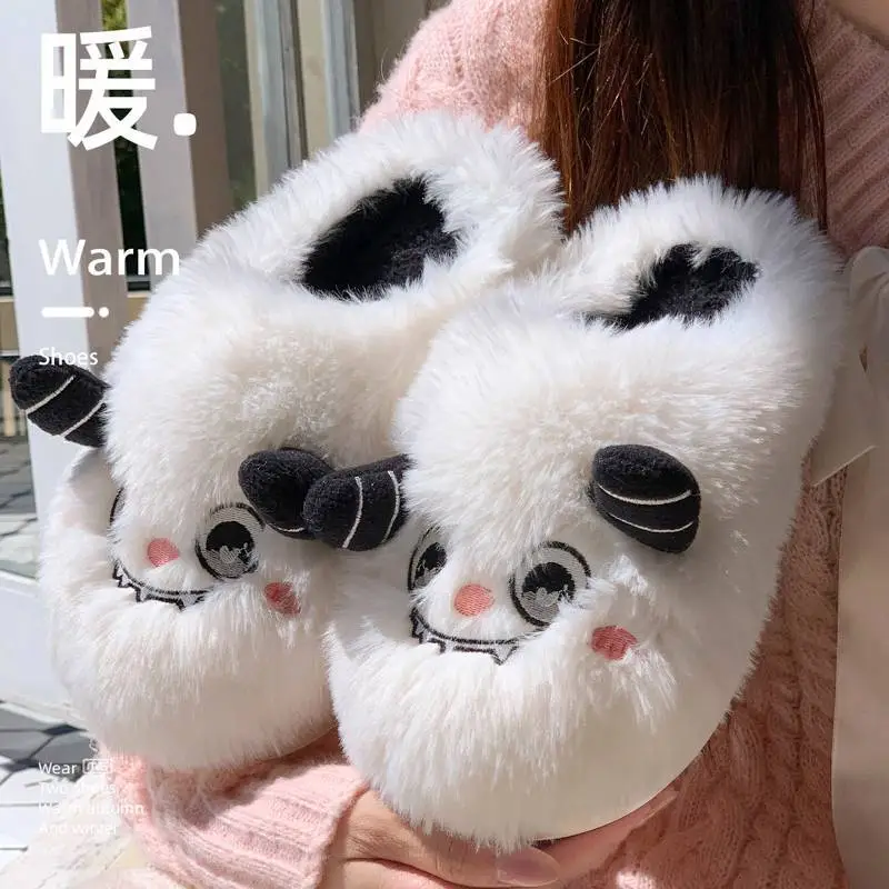 2025 Cute Cartoon Cotton Slippers for Home & Outdoor Wear - Image 4