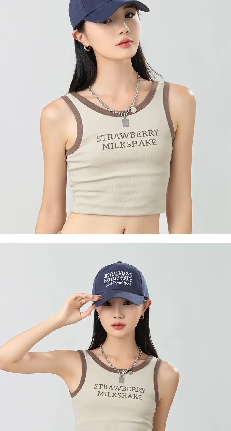 Women Letter Embroidered Baseball Cap Retro Washed Cotton Autumn Winter Harajuku Style Soft Top Duckbill Cap — feature 6
