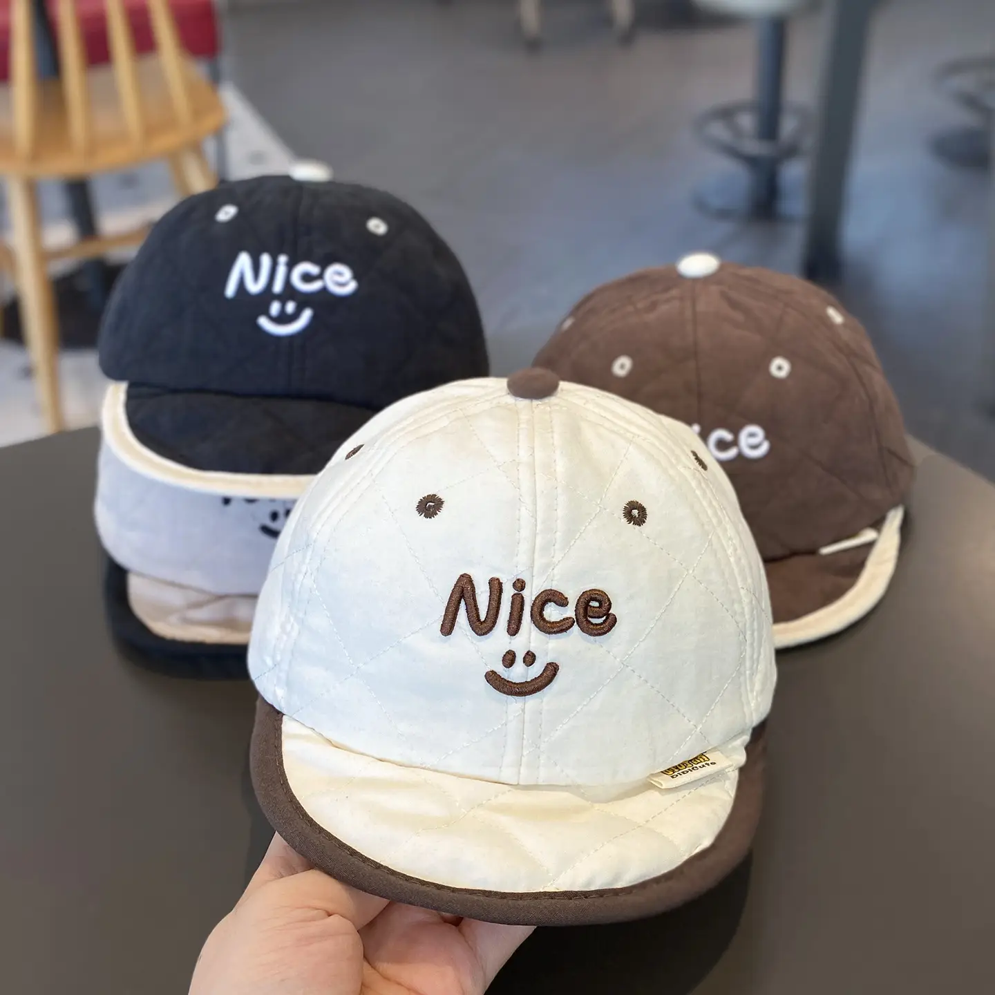 Baby Cap Autumn Winter Warm Peaked Cap Windproof Soft Bristle — feature 4