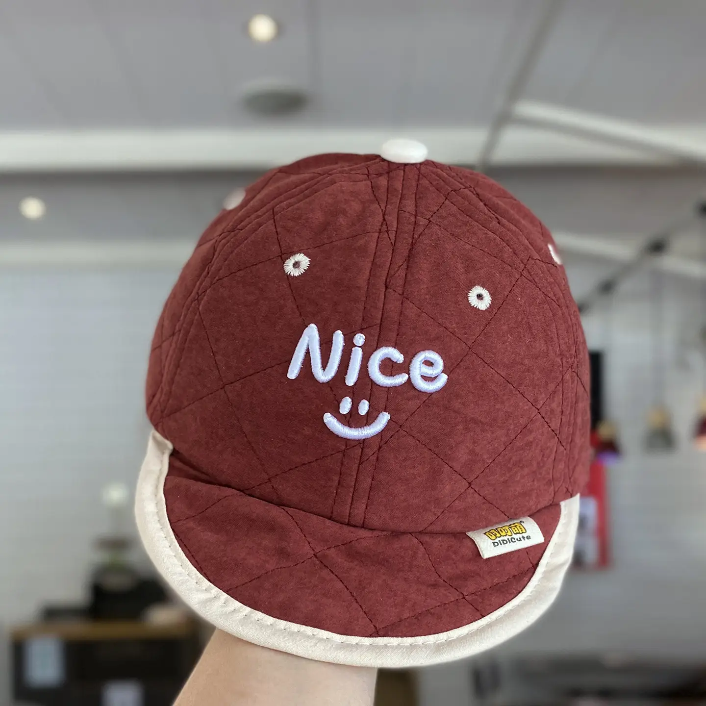 Baby Cap Autumn Winter Warm Peaked Cap Windproof Soft Bristle — feature 9