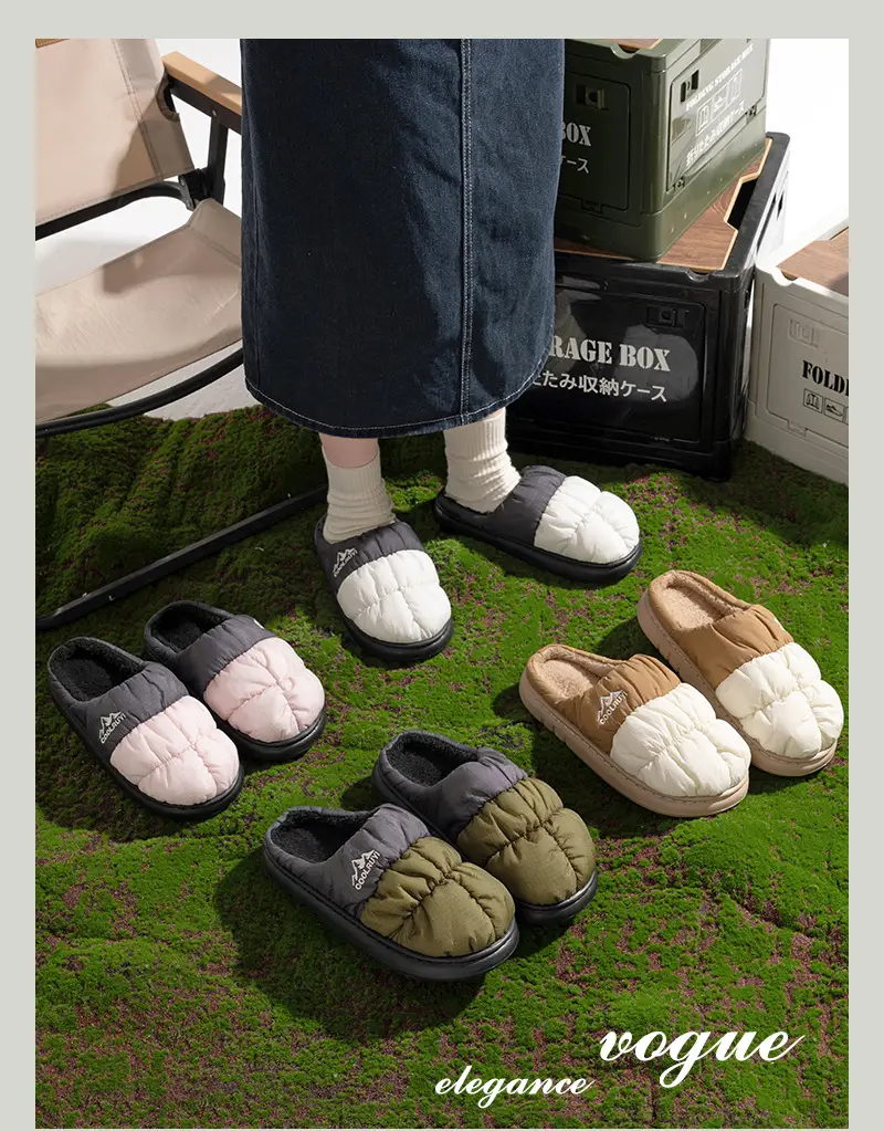 2025 Winter Cotton Slippers for Men Women Warm Waterproof — feature 15