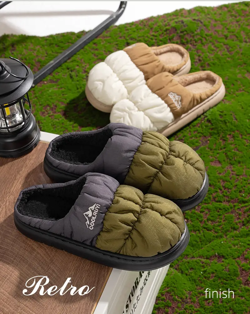 2025 Winter Cotton Slippers for Men Women Warm Waterproof — feature 17