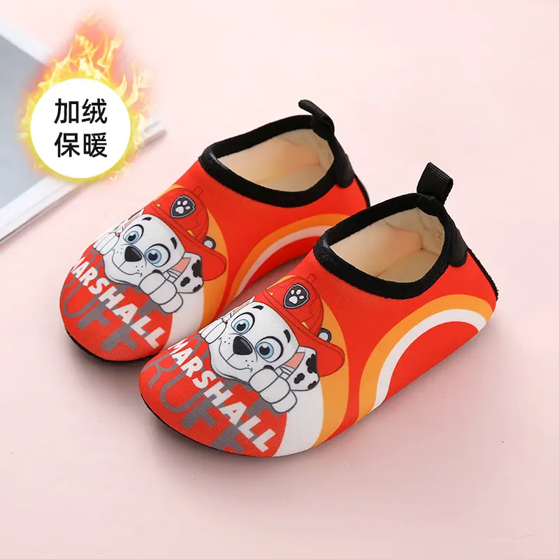 (Strictly Selected) Paw Patrol Floor Socks Children's Autumn and Winter Indoor Soft Sole Anti-Slip Baby Toddler Shoes Home Socks - Image 2