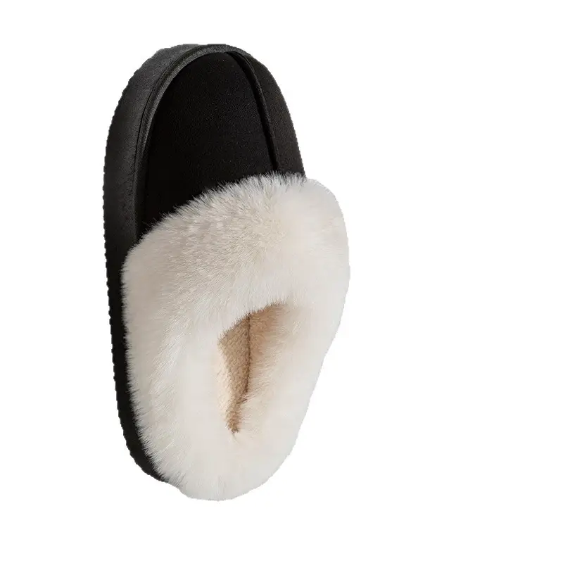 Autumn and Winter New Women's and Men's Cotton Slippers for Home, Warm Cotton Slippers, Indoor Plush Slippers, Outer Wear Cotton Shoes Wholesale