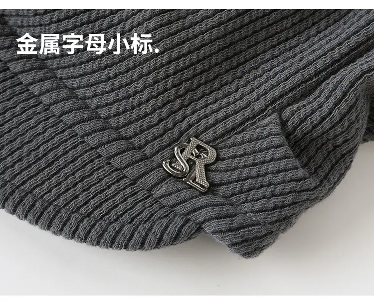 Women Warm Face Cover Hat Black Beanie — feature 8