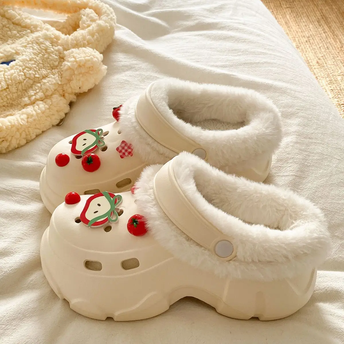 Detachable Warm Clogs for Women Winter Arch Support — feature 34