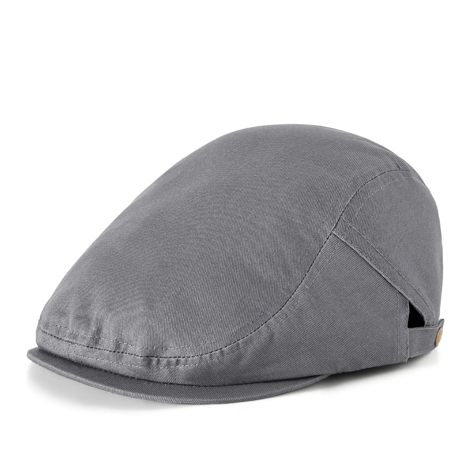 Korean Style Forward Cap for Men Coffee Blue - Image 3