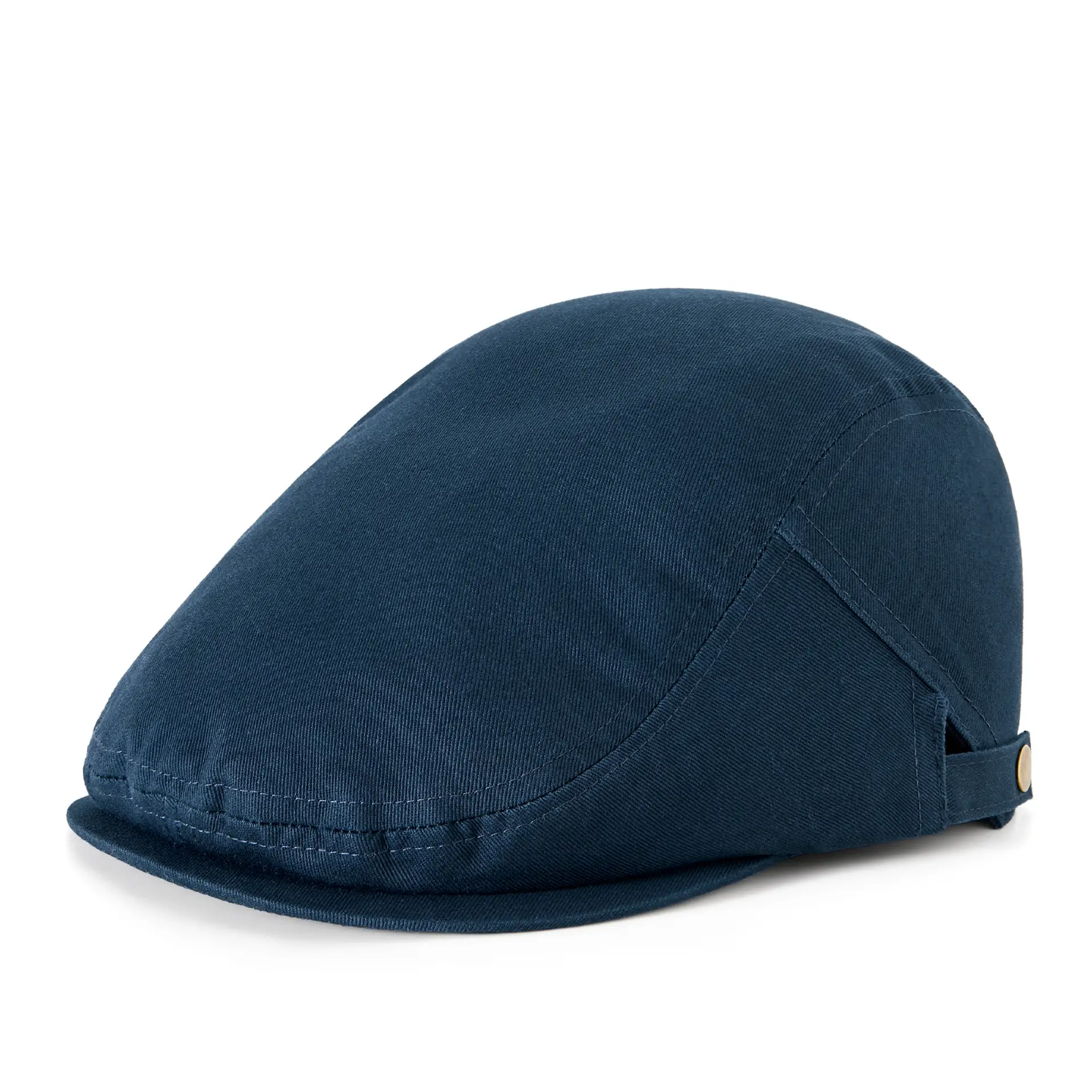 Korean Style Forward Cap for Men Coffee Blue - Image 6