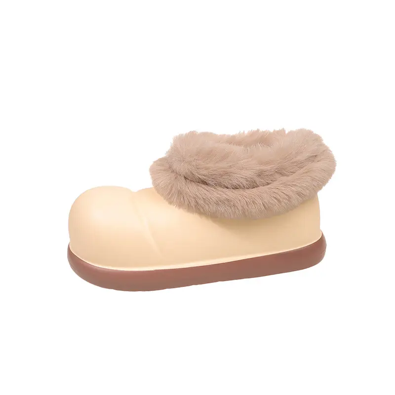Women's Thick Soft Slippers Cream Non-Slip Indoor - Image 8
