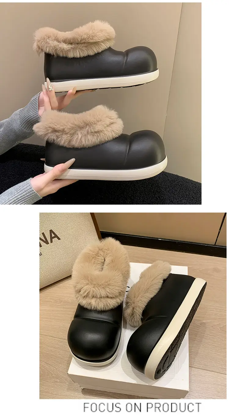 Women's Thick Soft Slippers Cream Non-Slip Indoor — feature 23
