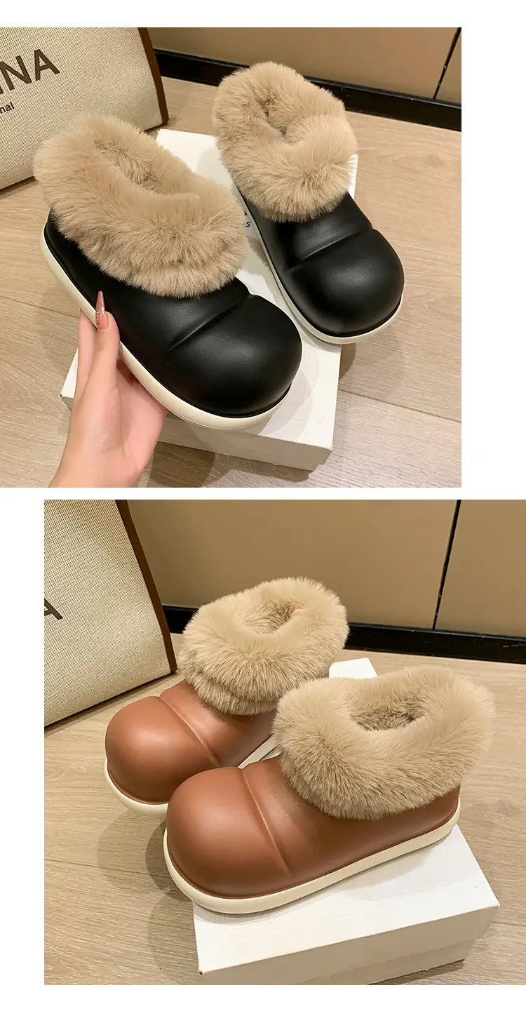 Women's Thick Soft Slippers Cream Non-Slip Indoor — feature 24