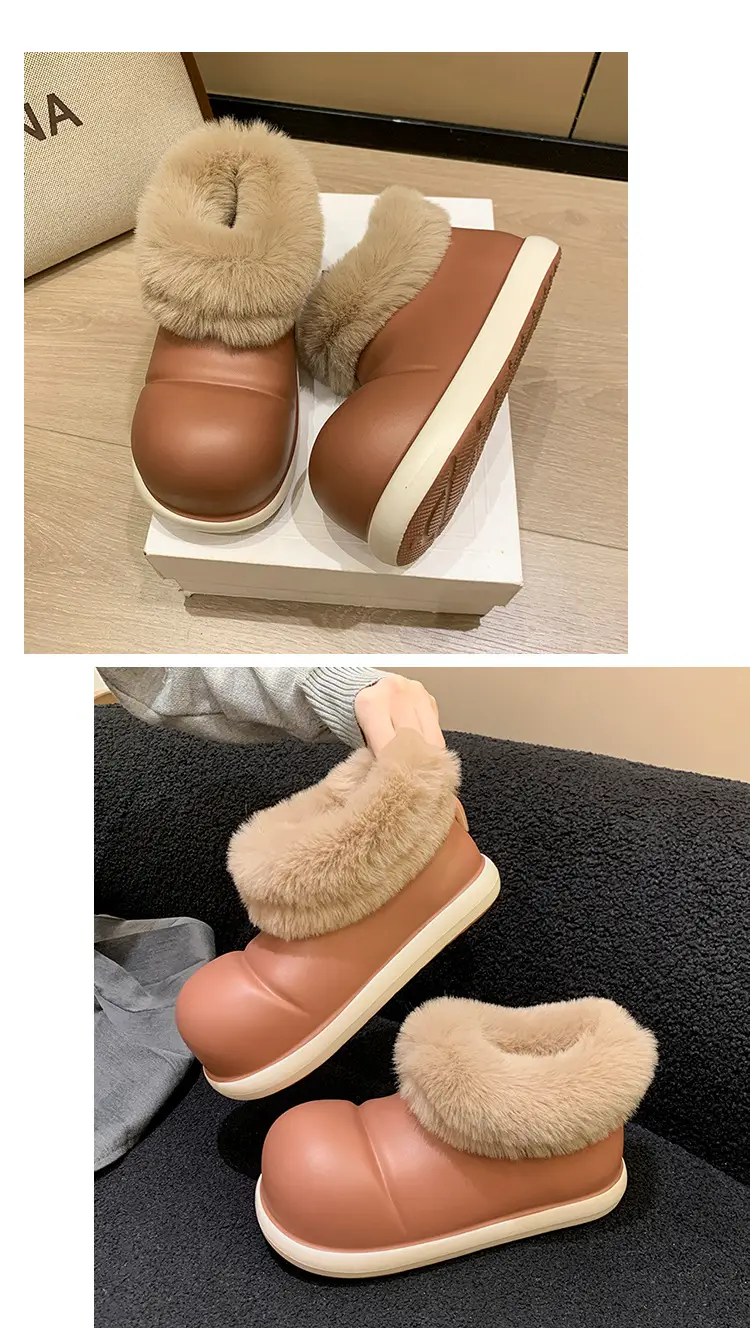 Women's Thick Soft Slippers Cream Non-Slip Indoor — feature 25