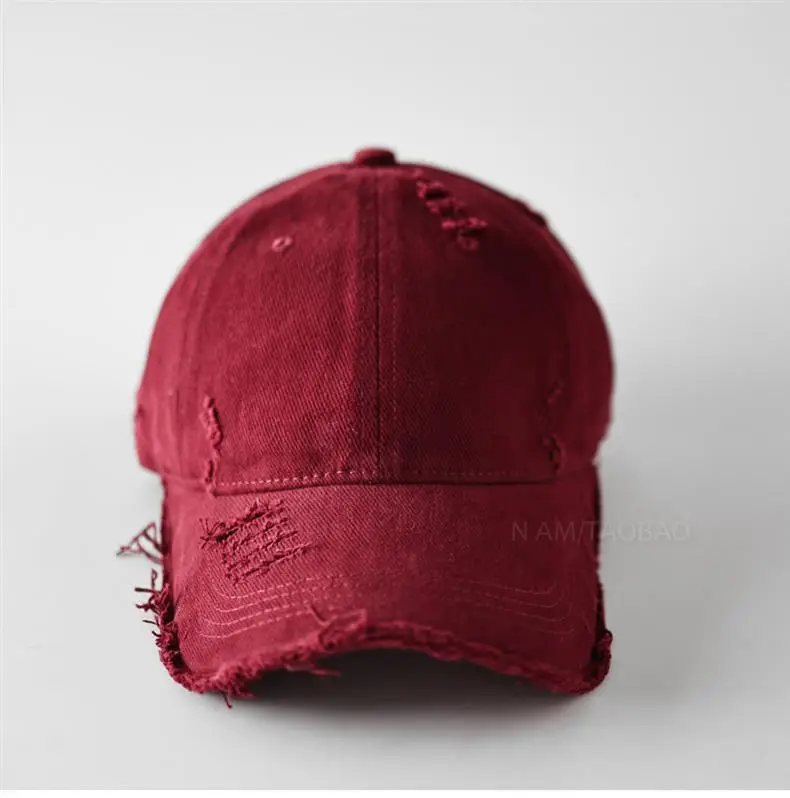 Men Brown Denim Baseball Cap with Fur Trim — feature 10