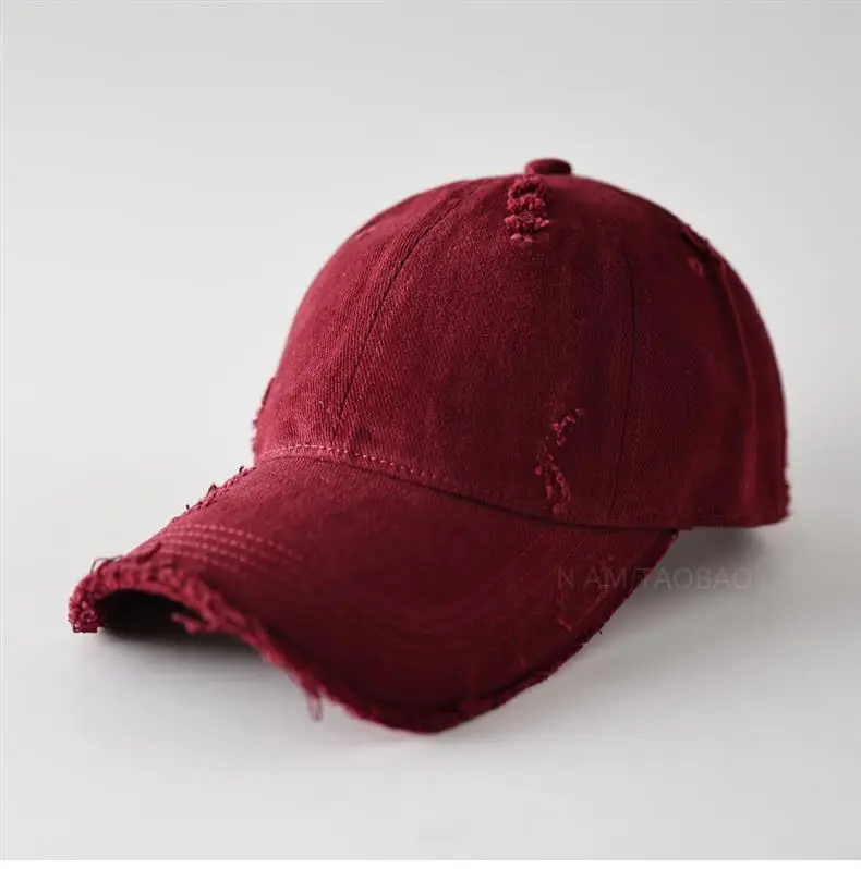Men Brown Denim Baseball Cap with Fur Trim — feature 6