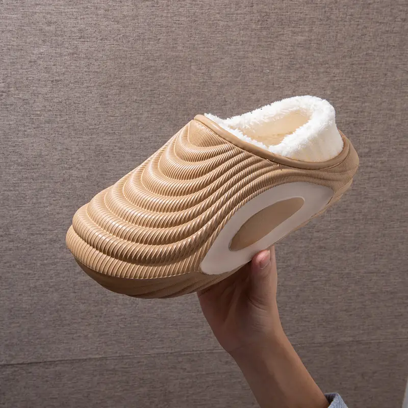 Fleece Lined Warm Eva Cotton Shoes for Women