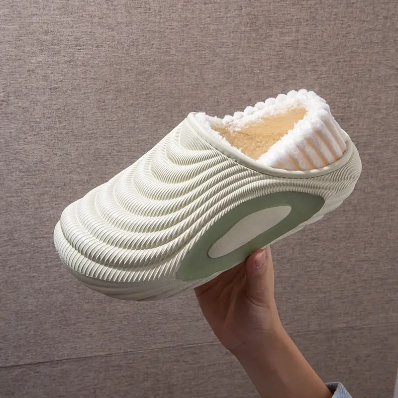 Fleece Lined Warm Eva Cotton Shoes for Women