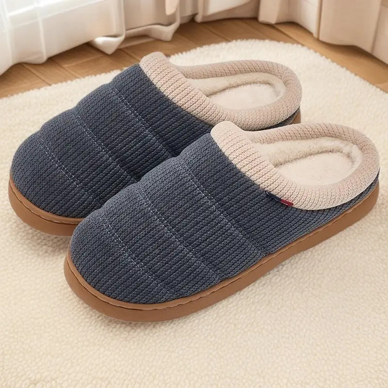 Warm Cotton Slippers for Women Winter 2025