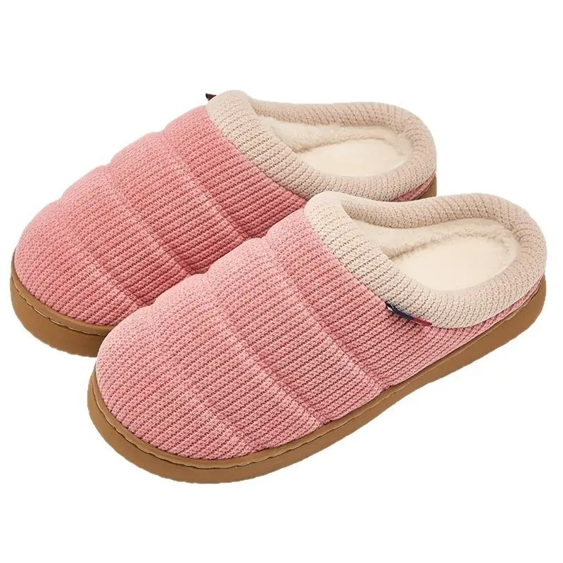 Warm Cotton Slippers for Women Winter 2025