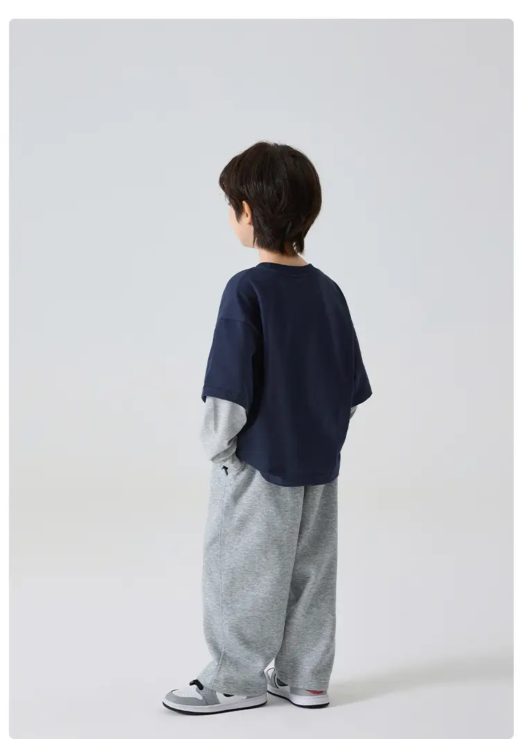 Kids Faux Fur Hand Print T-Shirt Spring Outfit — feature 11