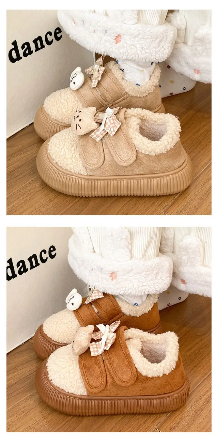 2025 Winter Cat Fish Velvet Shoes for Women — feature 14