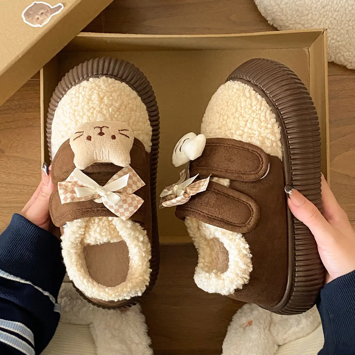 2025 Winter Cat Fish Velvet Shoes for Women — feature 21