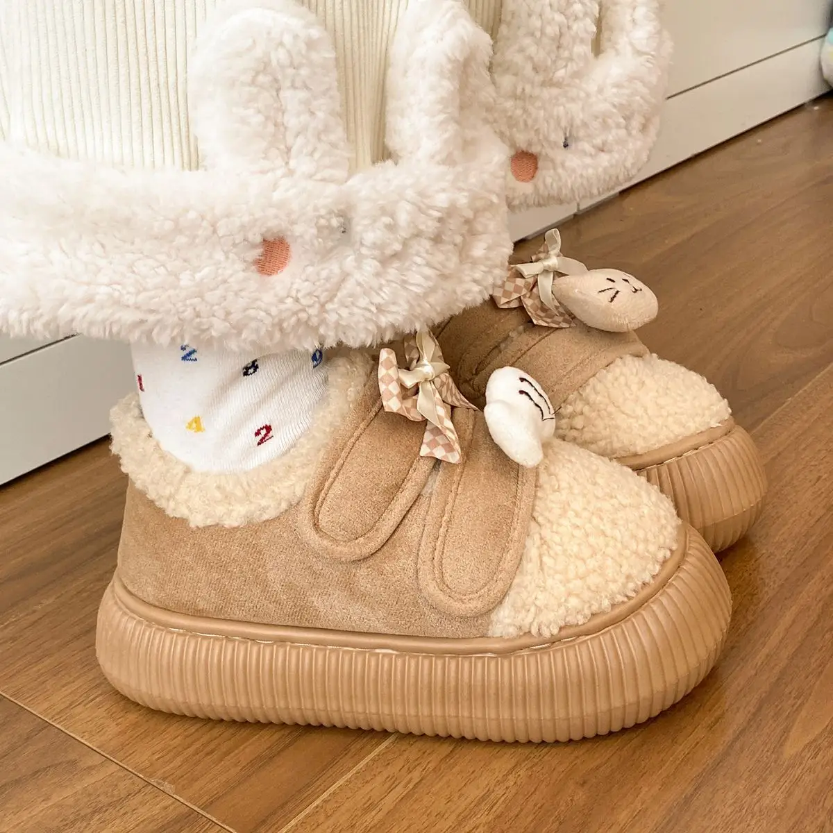 2025 Winter Cat Fish Velvet Shoes for Women — feature 27