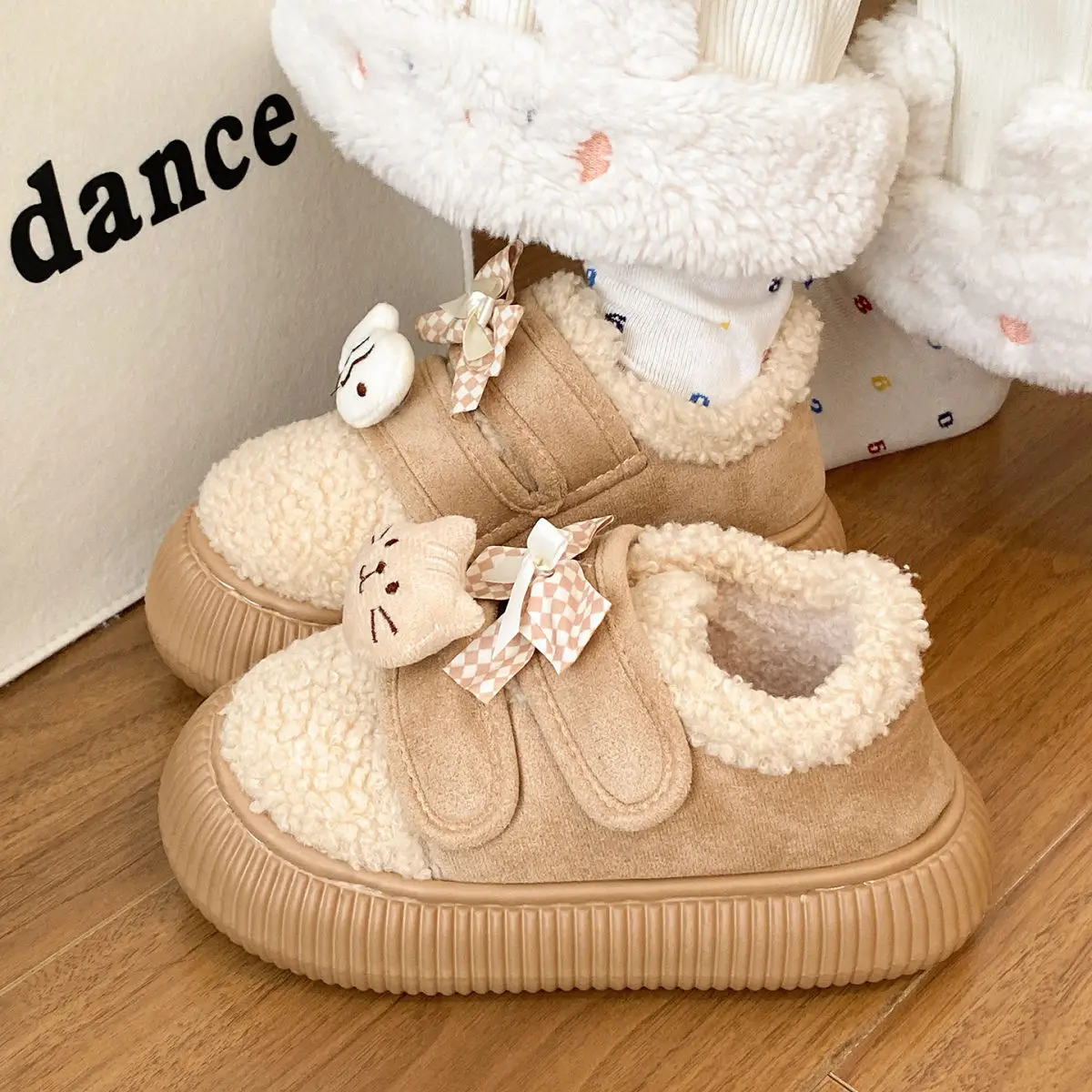 2025 Winter Cat Fish Velvet Shoes for Women — feature 30