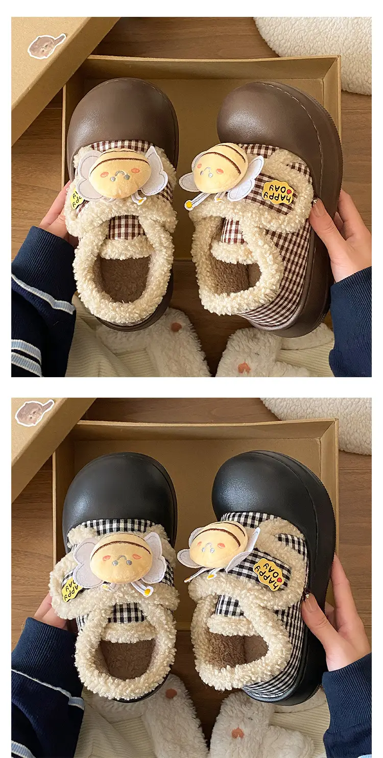 New Cartoon Cartoon Shoes for Kids 2025 Winter Soft Slippers — feature 16
