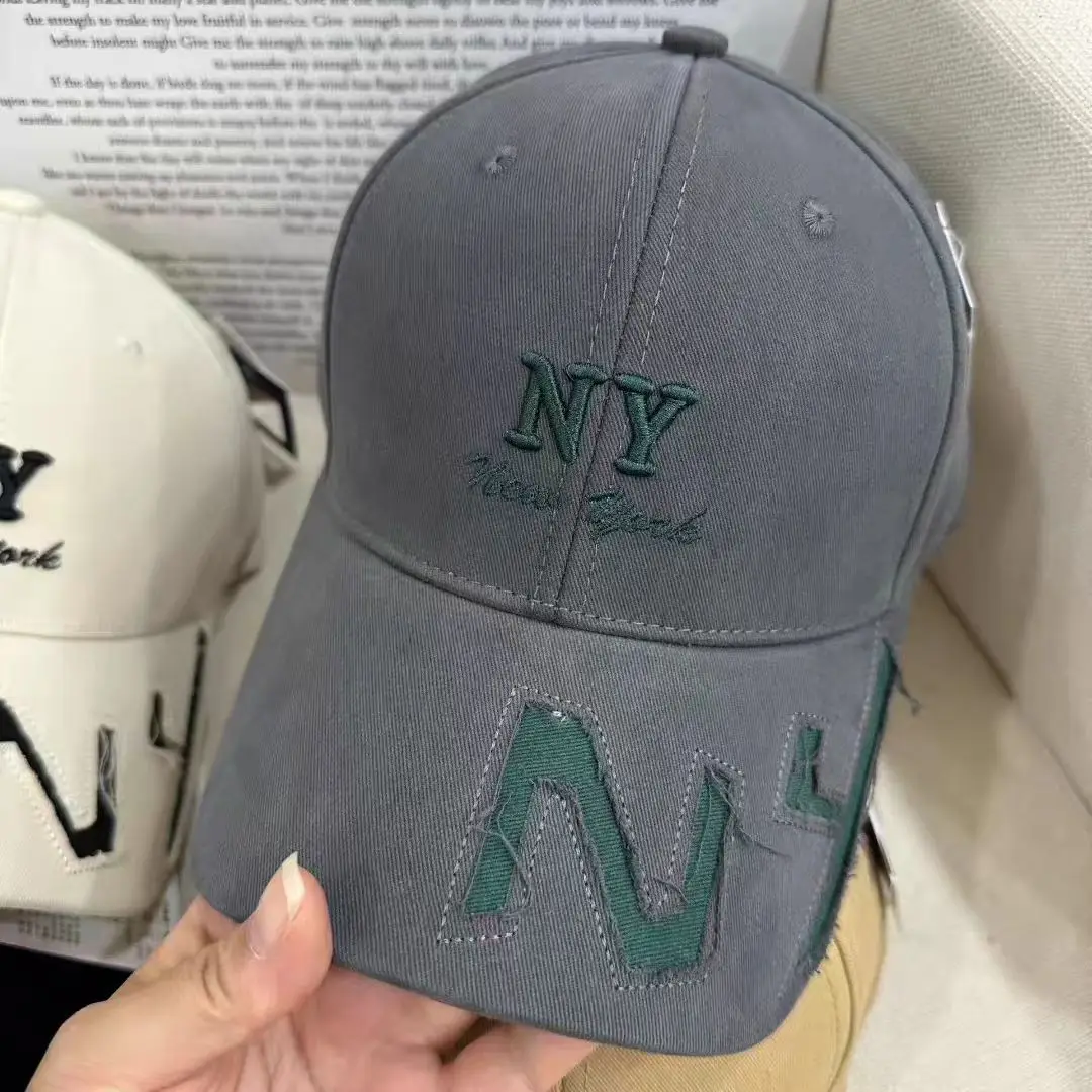 Women Maroon NY Logo Baseball Cap - Image 9