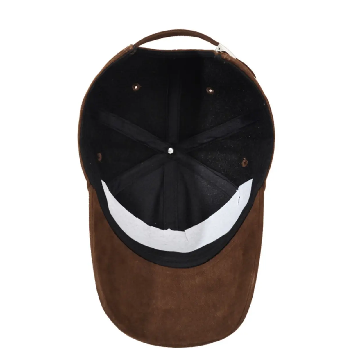 Black Letter Embroidered Baseball Cap for Women