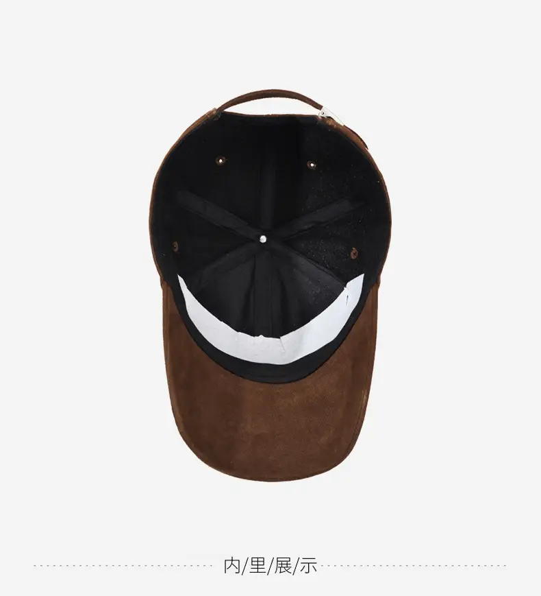Black Letter Embroidered Baseball Cap for Women — feature 14
