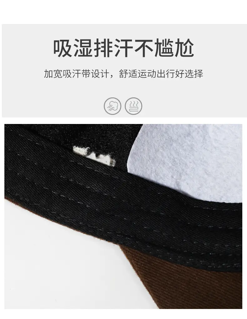 Black Letter Embroidered Baseball Cap for Women — feature 3