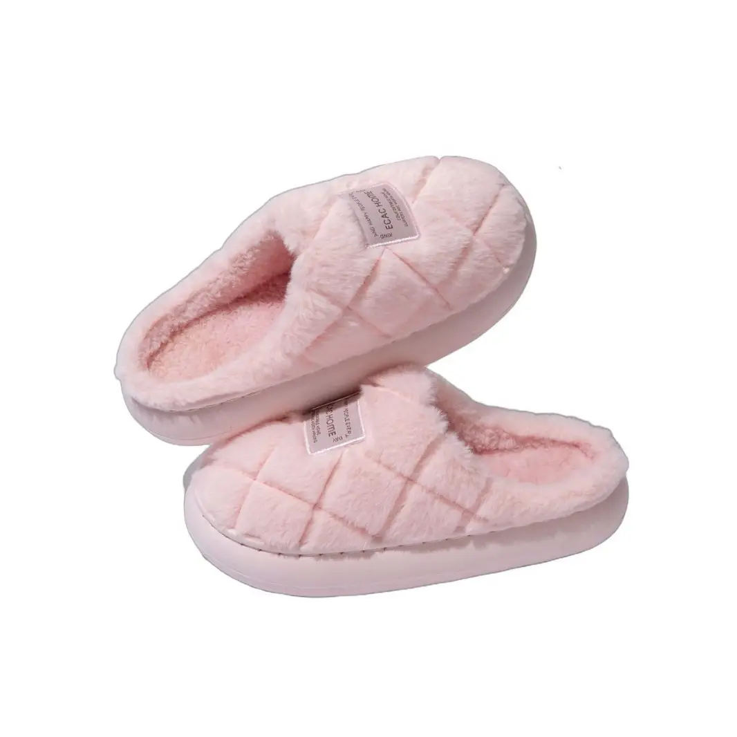 Men Winter Fleece Slippers Warm Non-Slip - Image 10