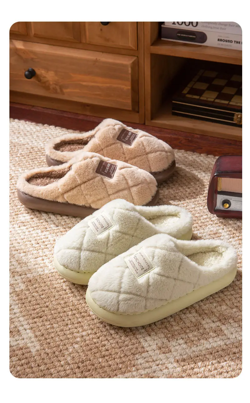 Men Winter Fleece Slippers Warm Non-Slip — feature 14