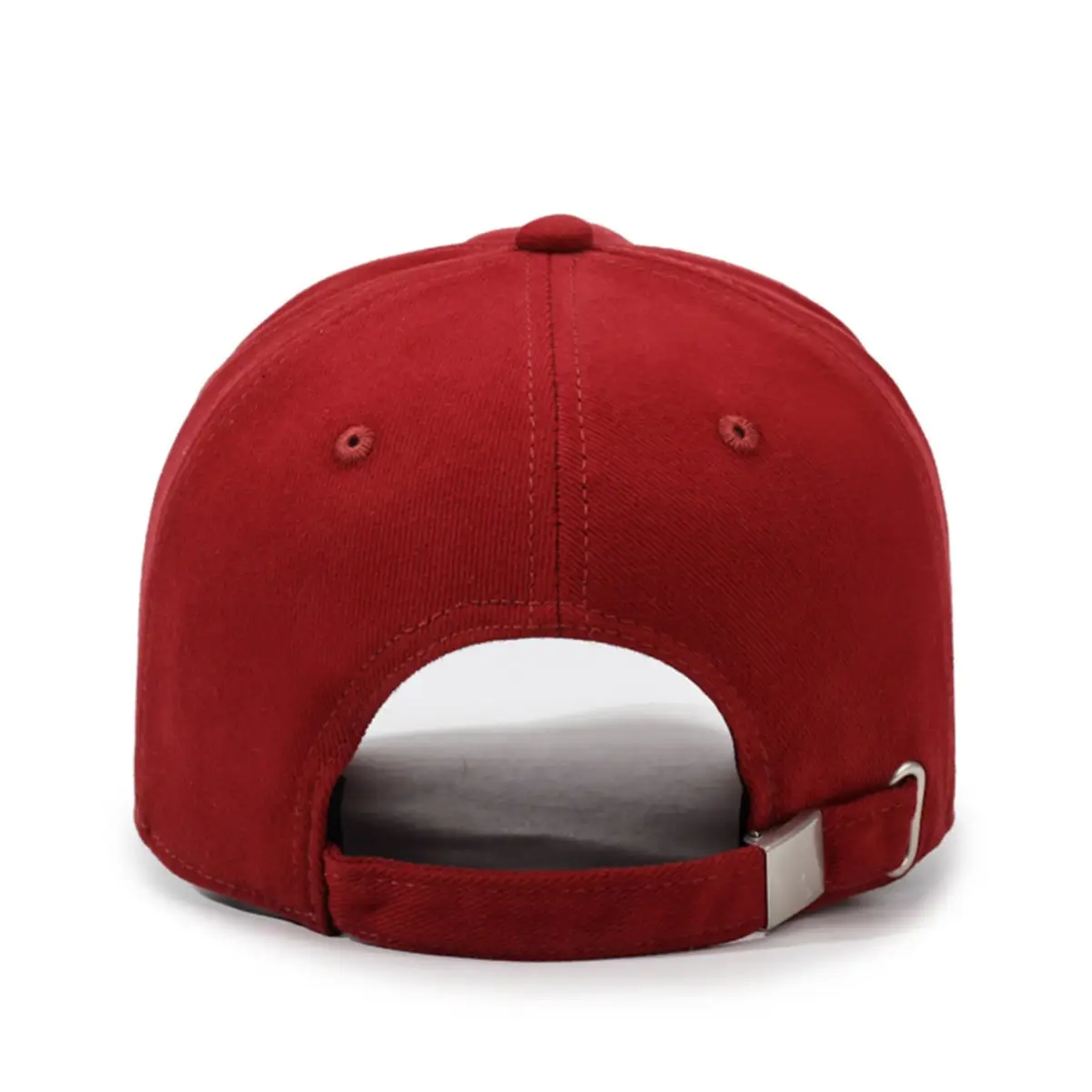 Red Wide-Brimmed Baseball Cap for Men Women Oversized - Image 6