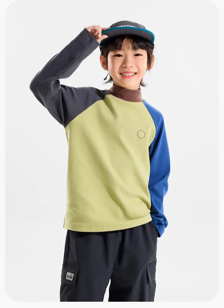 Dudujia Kids Winter Turtleneck Bottom T-Shirt Medium Large — feature 17