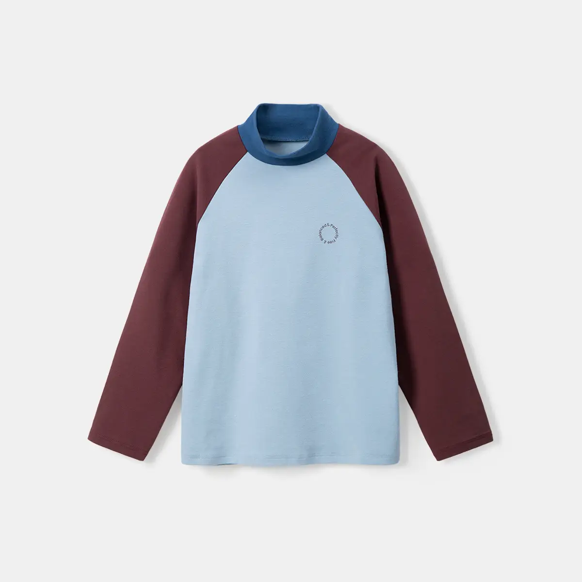 Dudujia Kids Winter Turtleneck Bottom T-Shirt Medium Large - Image 2