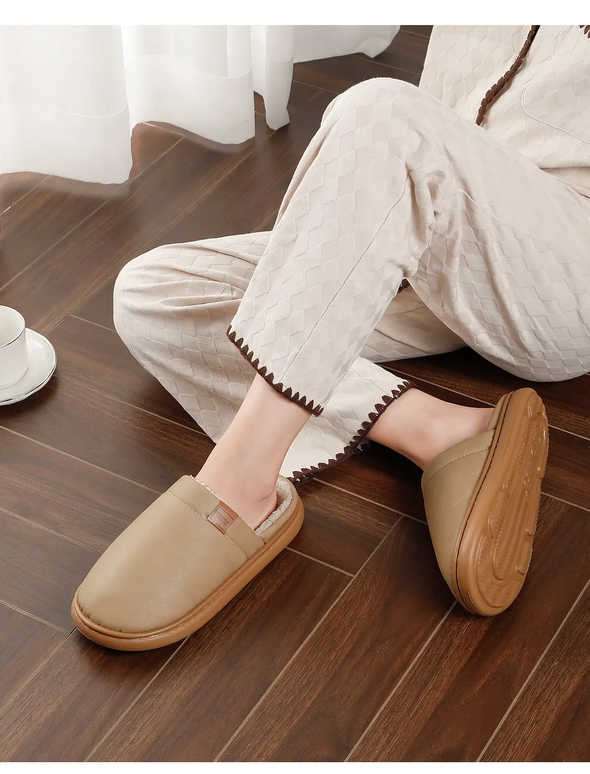 Women Pink Cotton Winter Slippers 2025 — feature 14