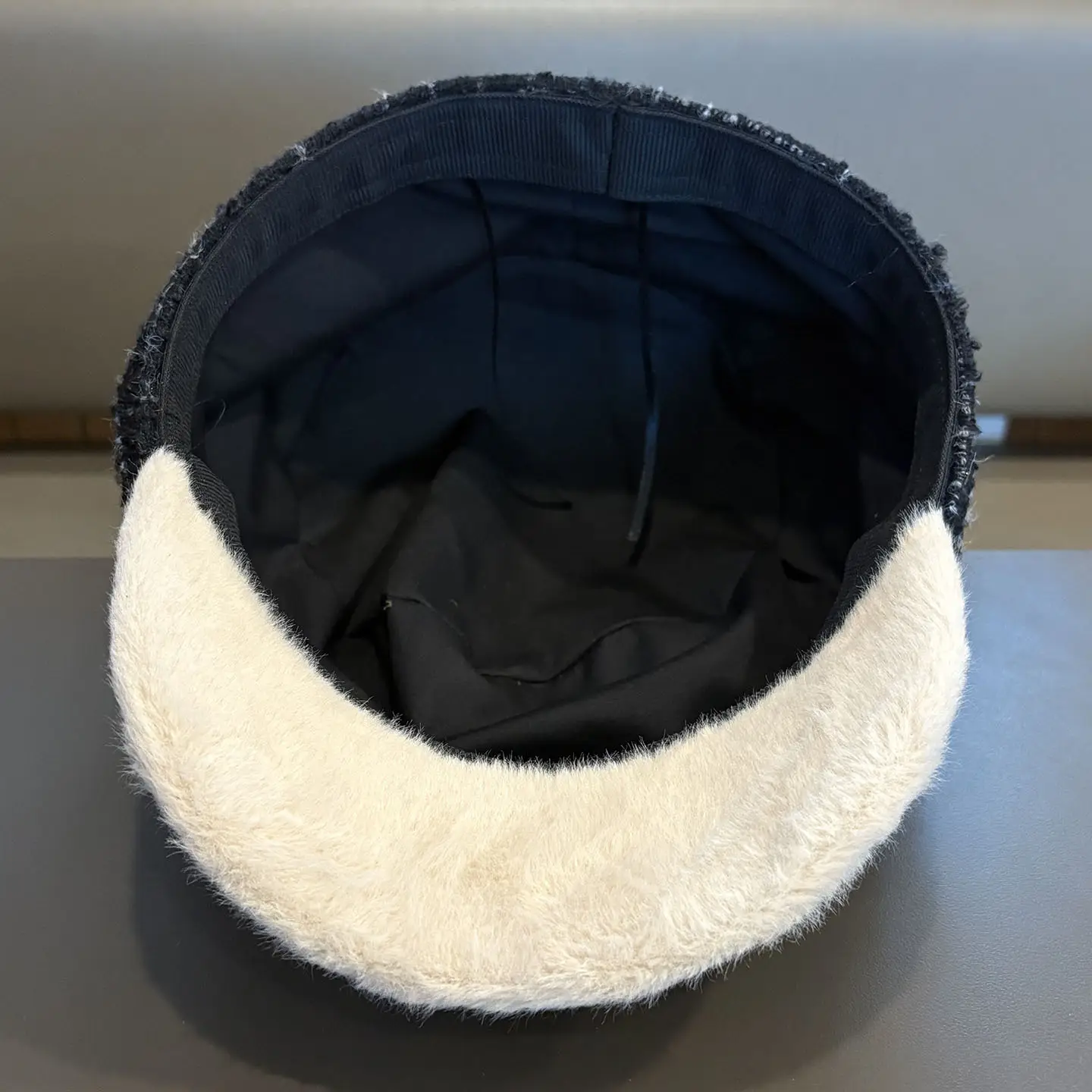 Autumn Winter Plush Octagonal Hat for Women - Image 10