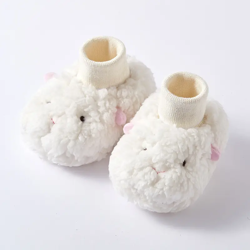 Baby Fleece Lined Warm Winter Shoes for Newborns 0-1Y