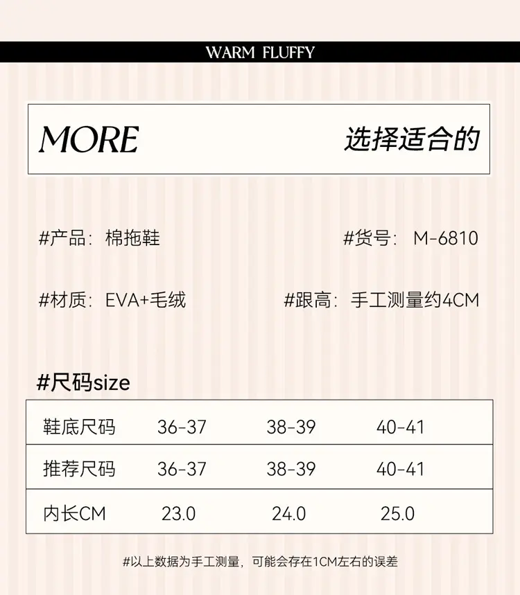 Cotton Slippers for Women, Autumn and Winter 2025 New Style, Indoor Home, Warm, Non-Slip, Silent, Thick-Soled Fleece-Lined Cotton Slippers for Men — feature 5