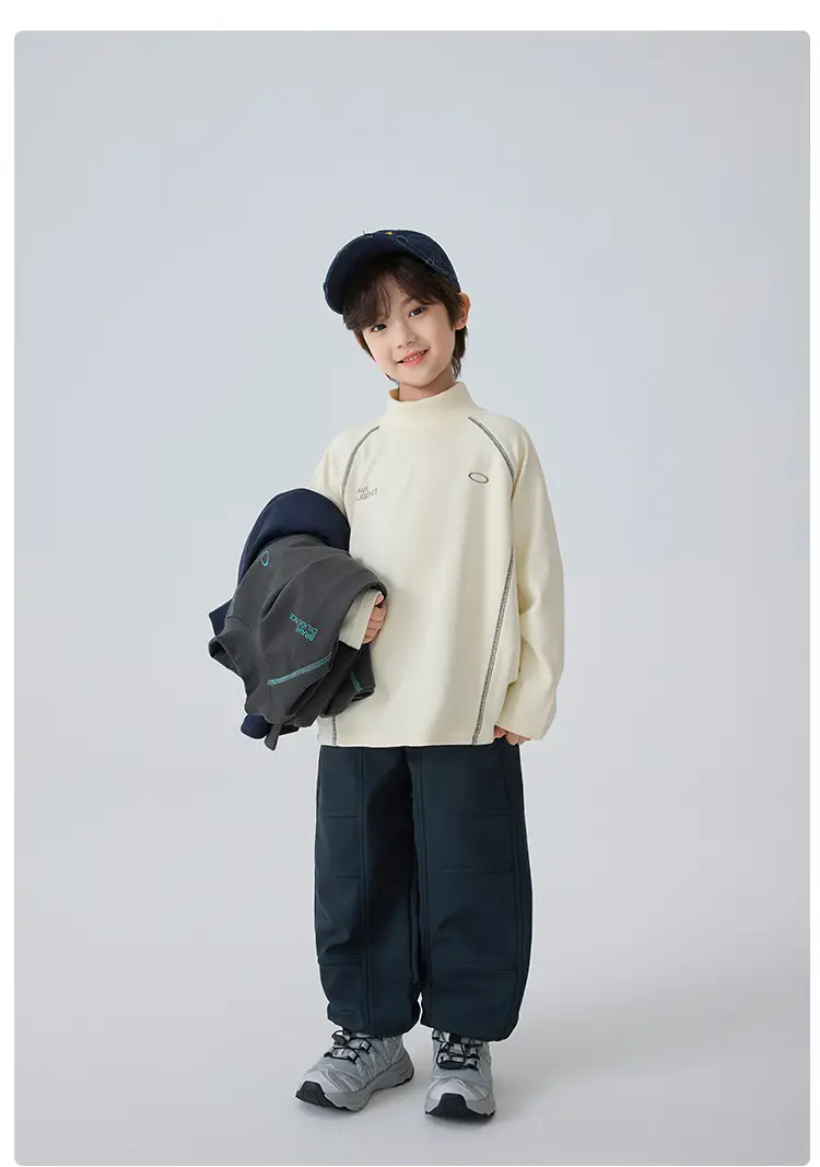 Haima's Boys Velvet Long Sleeve T-Shirt Winter 2025 — feature 14