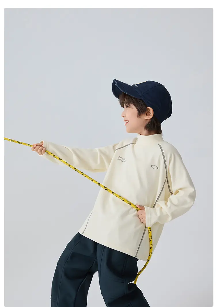 Haima's Boys Velvet Long Sleeve T-Shirt Winter 2025 — feature 15