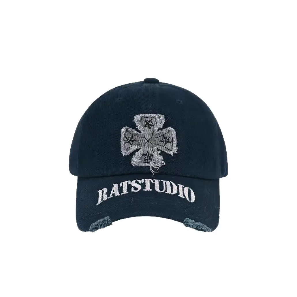 Maroon Cross-Shaped Korean Duckbill Cap for Large Head - Image 13