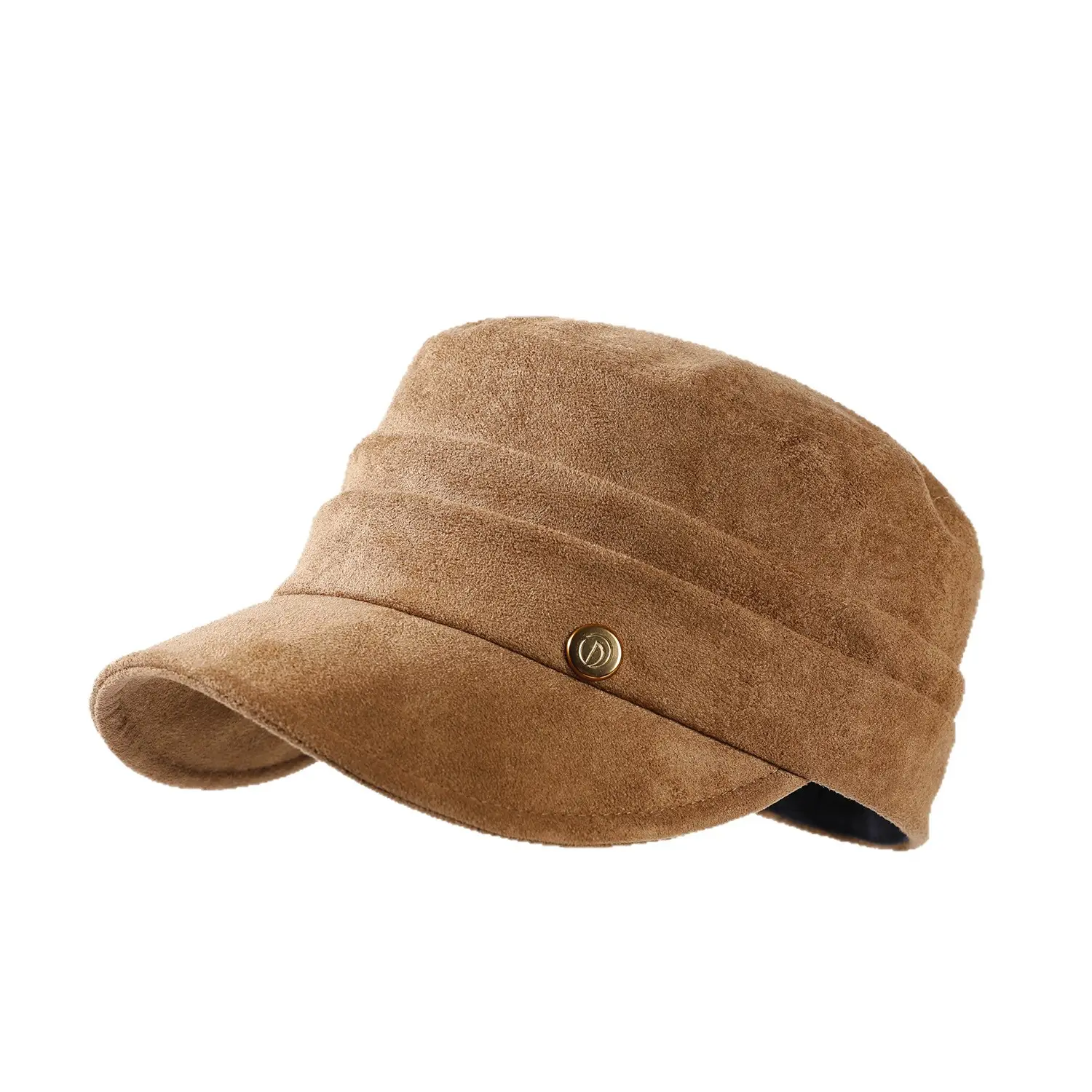 Women Flat Top Duckbill Hat Large Circumference - Image 9