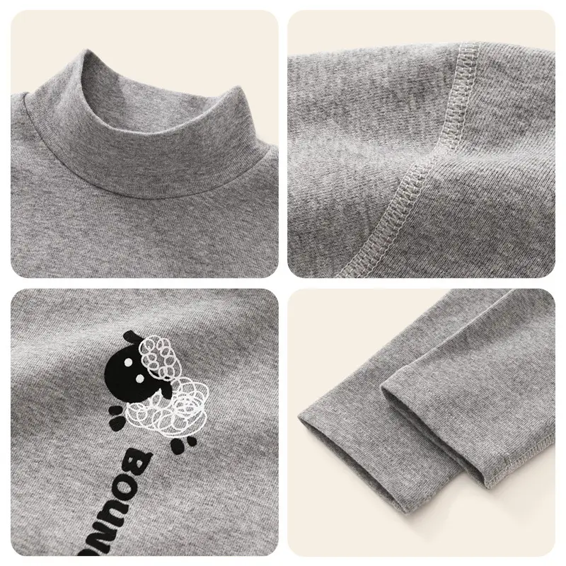 Children's Striped Cotton Long Sleeve T-Shirt - Image 20
