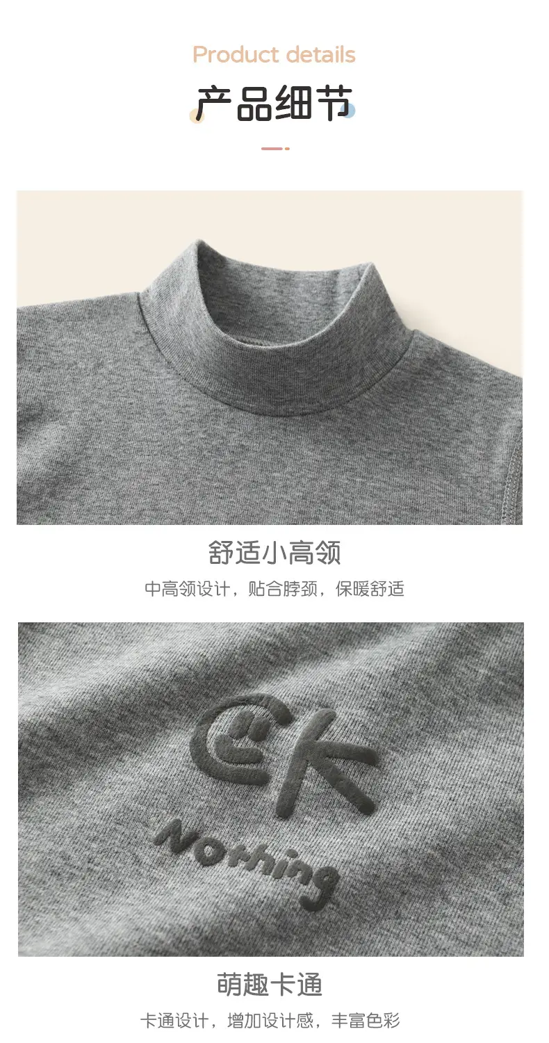 Children's Striped Cotton Long Sleeve T-Shirt — feature 12